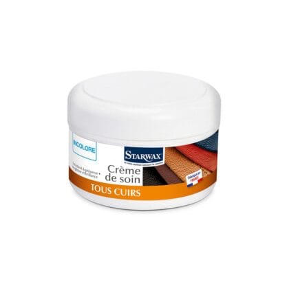 Crème soin incolore cuir Starwax 150ml