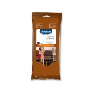 Sachet de 18 Lingettes soin cuir Starwax