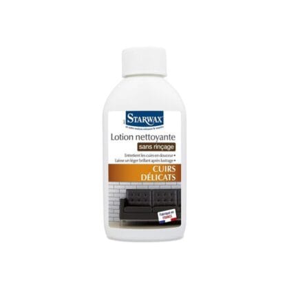 Lotion nettoyante cuir sans rinçage Starwax