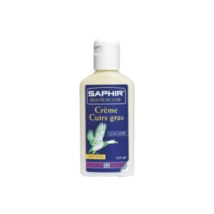 Cirage crème cuirs gras Saphir 125ml