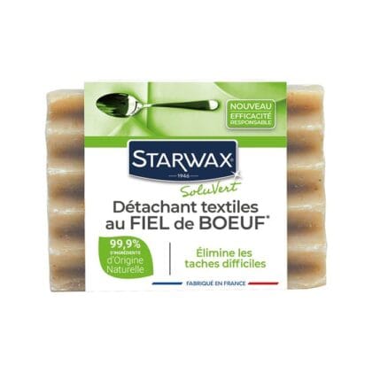 Détachant textile au fiel de boeuf Starwax 100g