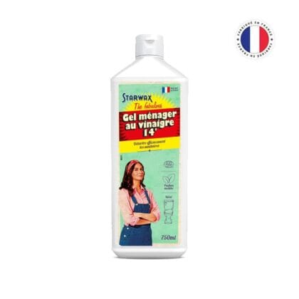 Gel ménager vinaigre sanitaires et WC The Fabulous Starwax 750ml