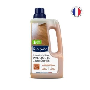 Entretien brillant parquets et sols stratifiés Starwax 1L