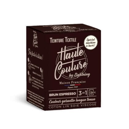Teinture Textile Brun Expresso Haute Couture