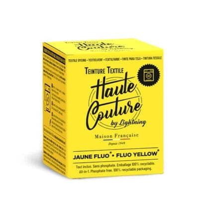 Teinture Textile Jaune Fluo Haute Couture