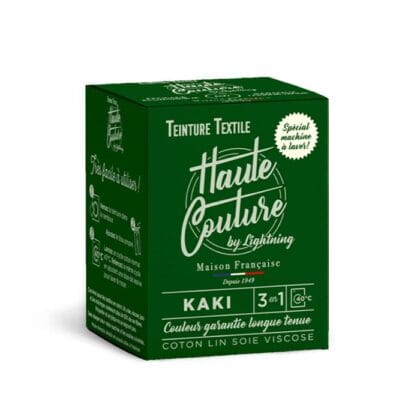 Teinture Textile Kaki Haute Couture