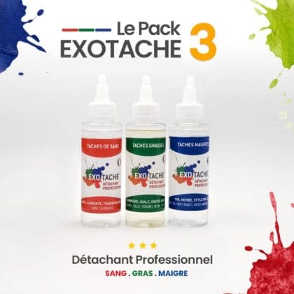 Pack détachant Exotache 3