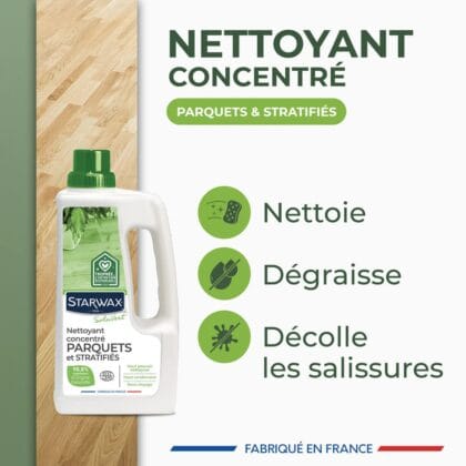 Nettoyant concentré parquets et sols stratifiés Starwax