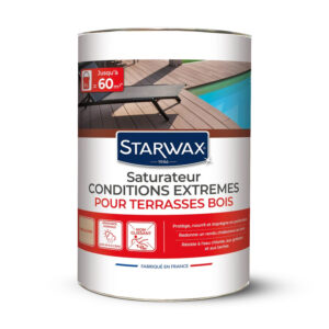 Saturateur bois extérieurs Starwax 5L