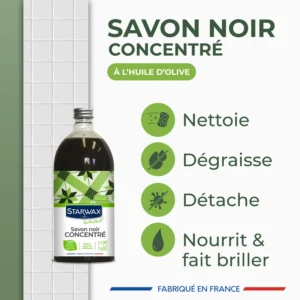 Savon noir concentré à l'huile d'olive Starwax 1L
