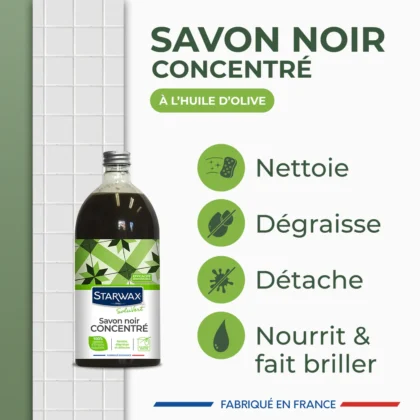 Savon noir concentré à l'huile d'olive Starwax 1L
