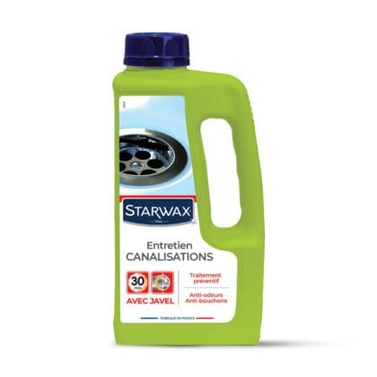 Entretien canalisations javel Starwax 1L