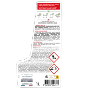 Entretien canalisations javel Starwax 1L