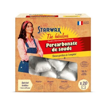 Doses percarbonates de soude prêtes à l'emploi Starwax The Fabulous