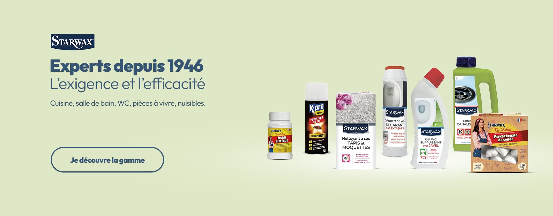 Gamme de produits Starwax