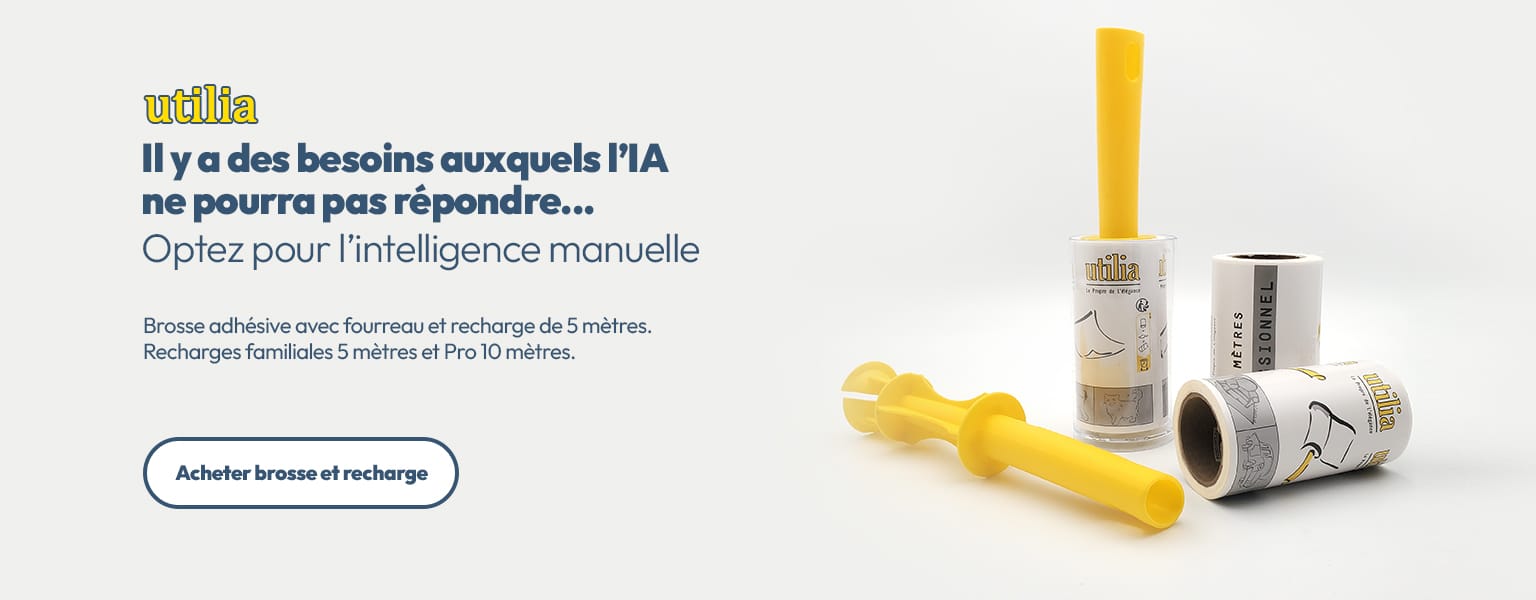Brosse adhésives Utilia