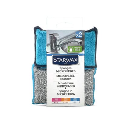 Éponges lavables X2 Starwax