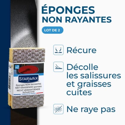 Éponge non rayantes X2 Starwax